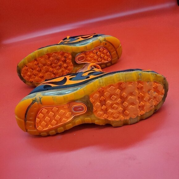 Nike Air Max 2012 GS Anthracite Black Orange Sneaker (7Y) Men 7 Shoes - Picture 3 of 7